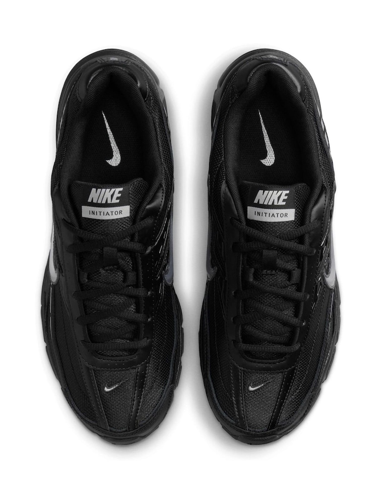 Nike Black/Silver Initiator Trainers - Image 10 of 10
