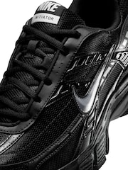 Nike Black/Silver Initiator Trainers - Image 8 of 10