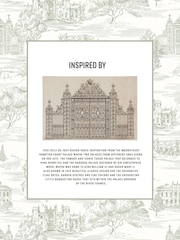 Historic Royal Palaces Green Palace Toile Made To Measure Curtains - Image 2 of 10
