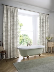 Historic Royal Palaces Green Palace Toile Made To Measure Curtains - Image 5 of 10