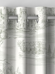 Historic Royal Palaces Green Palace Toile Made To Measure Curtains - Image 8 of 10