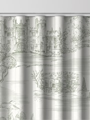 Historic Royal Palaces Green Palace Toile Made To Measure Curtains - Image 9 of 10