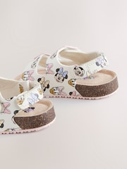 Multi Minnie Mouse Standard Fit (F) Corkbed Two Strap Sandals - Image 5 of 5