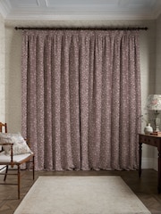 Historic Royal Palaces Plum Tudor Trail Made To Measure Curtains - Image 5 of 10