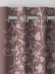 Historic Royal Palaces Plum Tudor Trail Made To Measure Curtains - Image 8 of 10