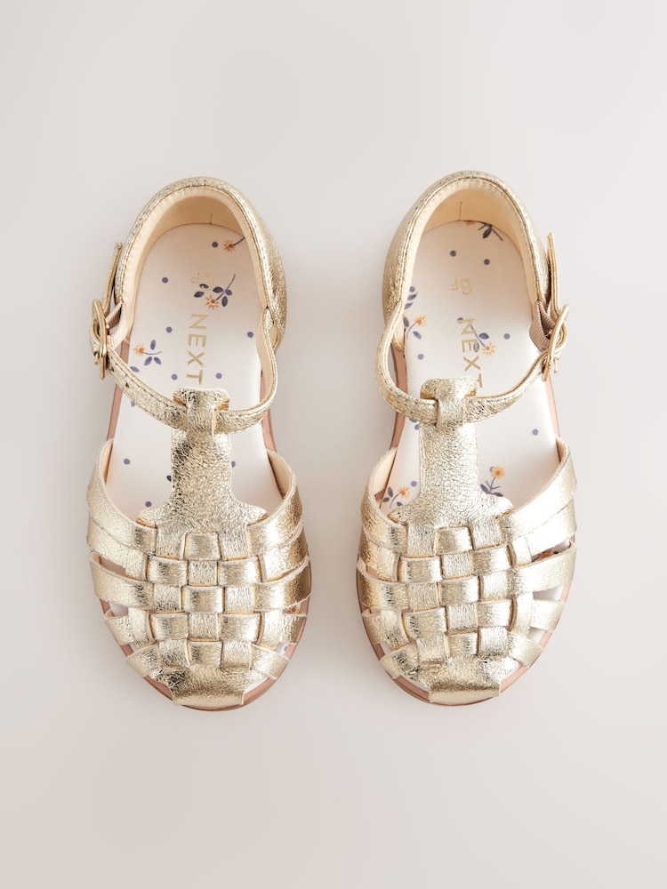 Gold Standard Fit (F) Fisherman Occasion Sandals - Image 4 of 6