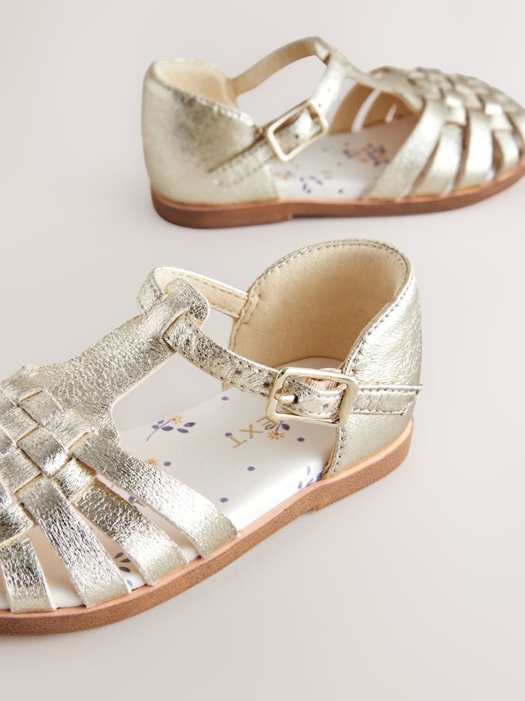 Gold Standard Fit (F) Fisherman Occasion Sandals - Image 5 of 6