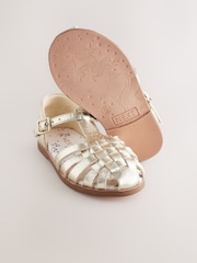 Gold Standard Fit (F) Fisherman Occasion Sandals - Image 6 of 6