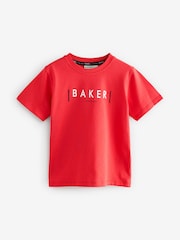 Baker by Ted Baker Graphic Print T-Shirts 3 Pack - Image 2 of 7