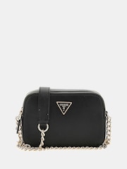 Negru - Geantă Guess Noelle Cross Body Camera - Image 1 of 6