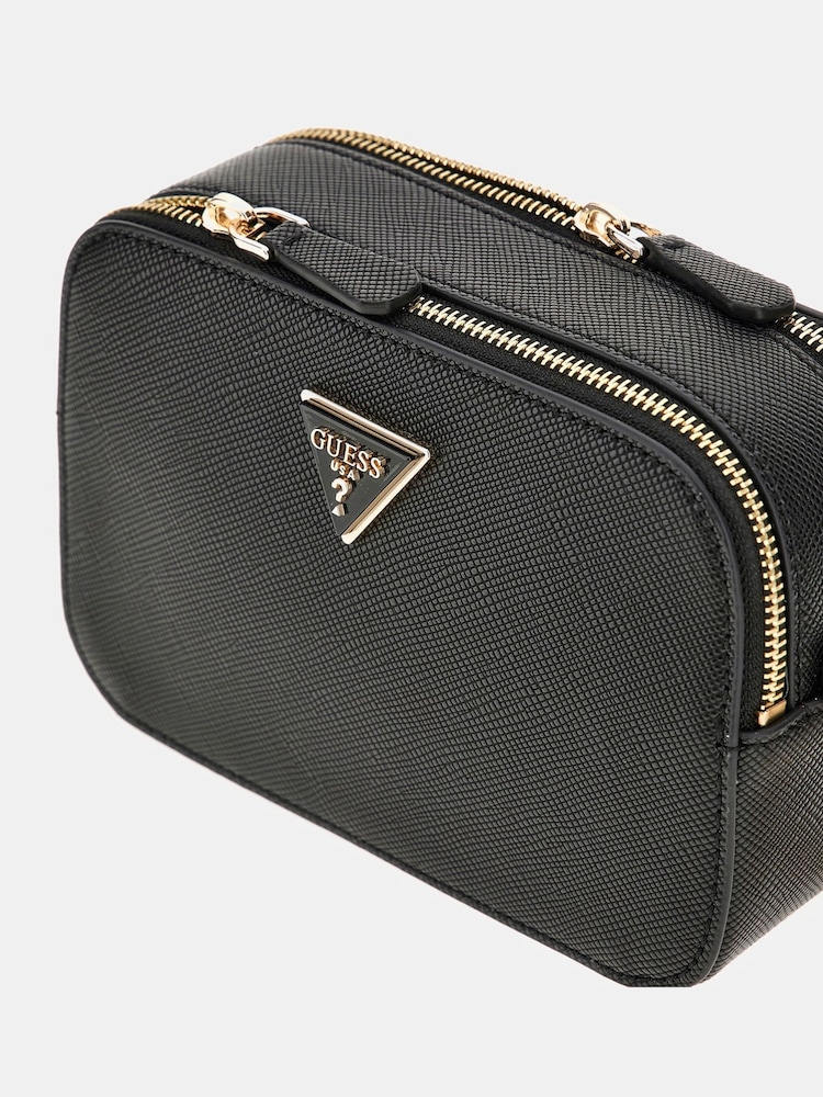Negru - Geantă Guess Noelle Cross Body Camera - Image 3 of 6