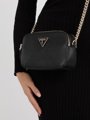 Negru - Geantă Guess Noelle Cross Body Camera - Image 6 of 6