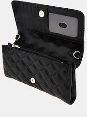 Guess Giully Quilted Flap Organiser Cross-Body Bag - Image 4 of 4