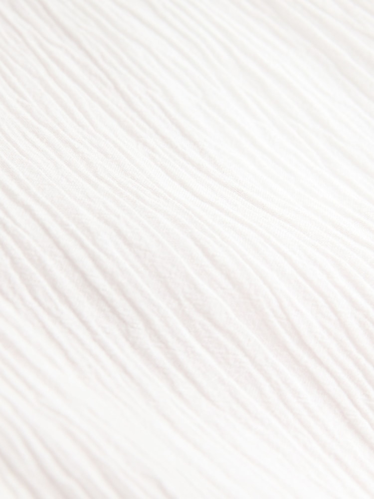 Rose/Blanc - Lot de 2 pantalons larges texturés en lin - Image 5 of 5