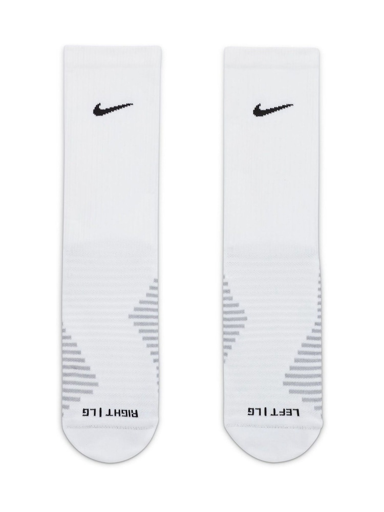 Nike White Strike Football Crew Socks - Image 2 of 4