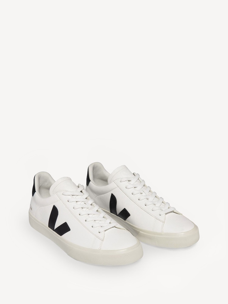 Veja Campo White Trainers - Image 2 of 3 Veja Campo White Trainers - Image 2 of 3