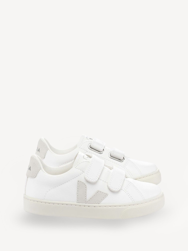Veja Small Esplar White Trainers - Image 3 of 3