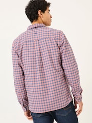 FatFace Sandy Dusky Pink Long Sleeve Check Shirt - Image 2 of 9