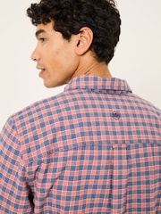FatFace Sandy Dusky Pink Long Sleeve Check Shirt - Image 5 of 9