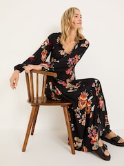 FatFace Black Emma Midi Dress - Image 4 of 10