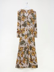 FatFace Natural Emma Midi Dress - Image 8 of 8