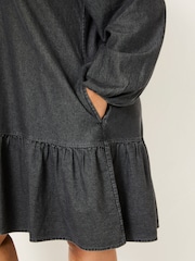 FatFace Washed Black Evi Dress - Image 10 of 11