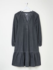 FatFace Washed Black Evi Dress - Image 11 of 11
