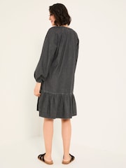 FatFace Washed Black Evi Dress - Image 2 of 11