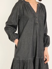 FatFace Washed Black Evi Dress - Image 5 of 11