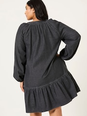 FatFace Washed Black Evi Dress - Image 9 of 11