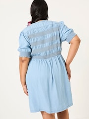 FatFace Light Blue Denim Juniper Dress - Image 7 of 10