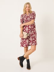 FatFace Burgundy Red Juniper Dress - Image 1 of 7