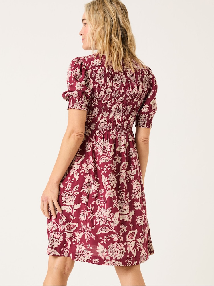 FatFace Burgundy Red Juniper Dress - Image 2 of 7
