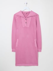 FatFace Heather Purple 100% Cotton Willa Sweat Dress - Image 10 of 10