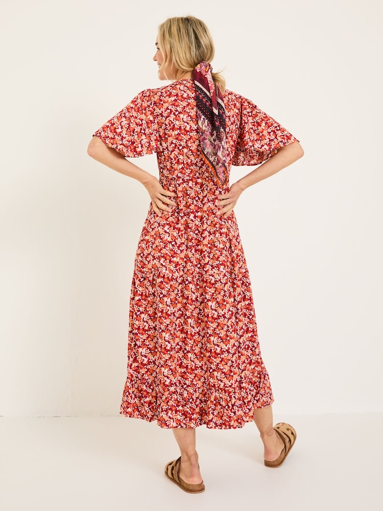 FatFace Multi Grace Midi Dress - Image 2 of 10