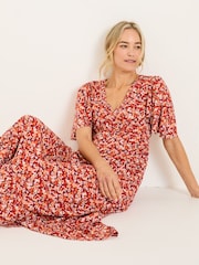 FatFace Multi Grace Midi Dress - Image 4 of 10