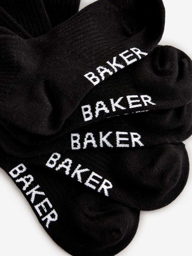 Baker by Ted Baker Boys Socks 5 Pack - Image 3 of 9