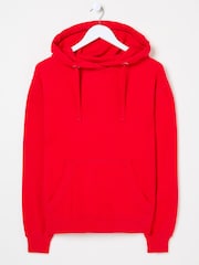 FatFace Izzy Bright Red Overhead Hoodie - Image 6 of 6