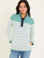 أزرق - FatFace Sweat Top - صورة 1 من 9