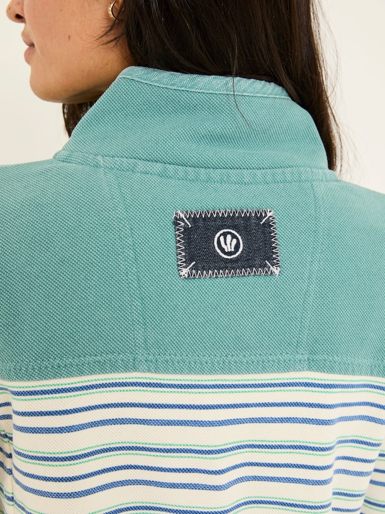 FatFace Airlie Blue Sweat Top - Image 8 of 9
