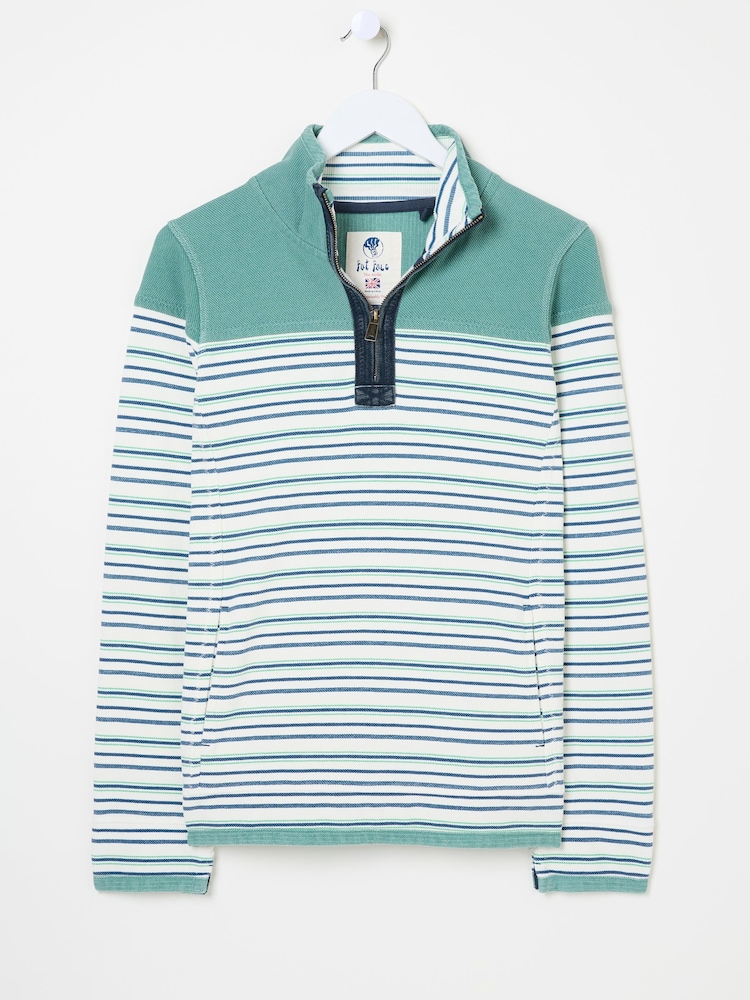 أزرق - FatFace Sweat Top - صورة 9 من 9