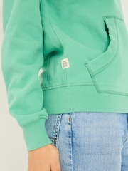 FatFace Izzy Jade Green Overhead Hoodie - Image 5 of 10