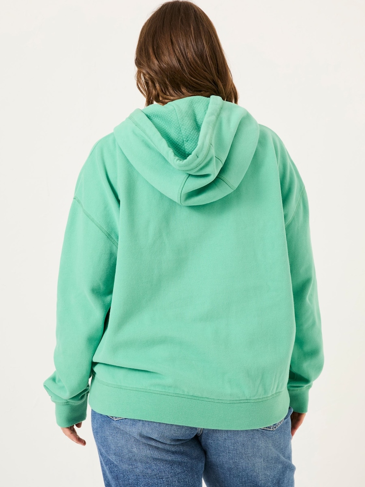 FatFace Izzy Jade Green Overhead Hoodie - Image 9 of 10