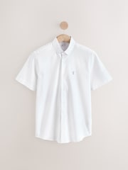 White Oxford Short Sleeve Shirt - Image 1 of 3