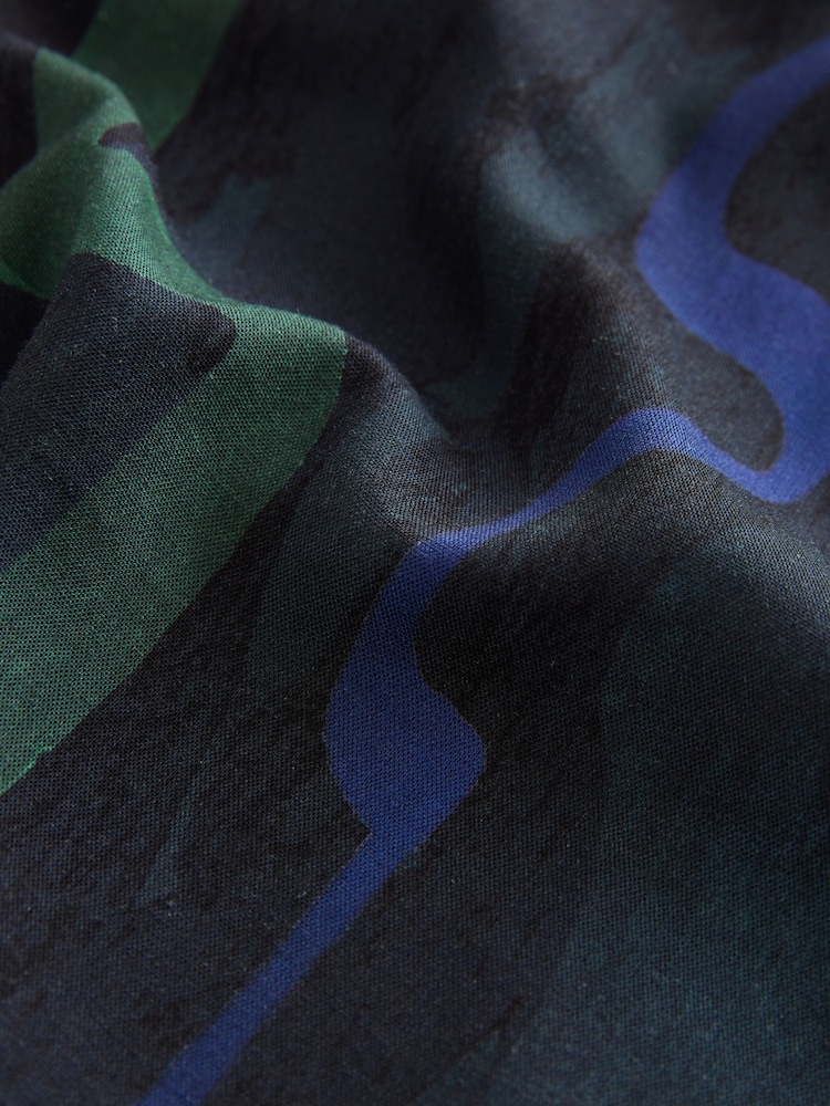 Marineblauw - Linnen overhemd met lange mouwen - Image 7 of 7
