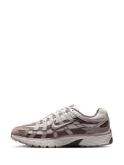 Nike Brown/Cream P 6000 Trainers - Image 4 of 10