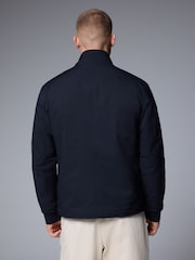 Navy Blue Shower Resistant Padded Twill Utility Jacket - Image 3 of 11