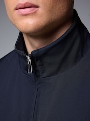 Navy Blue Shower Resistant Padded Twill Utility Jacket - Image 5 of 11