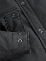 Charcoal Grey Lightweight Padded Coach Jacket - Image 11 of 12