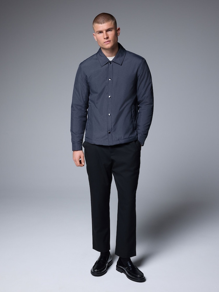 Charcoal Grey Lightweight Padded Coach Jacket - Image 2 of 12